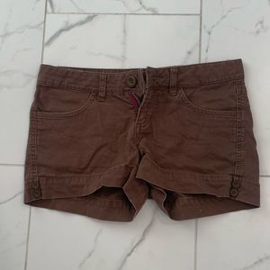 Low-rise Corduroy Shorts